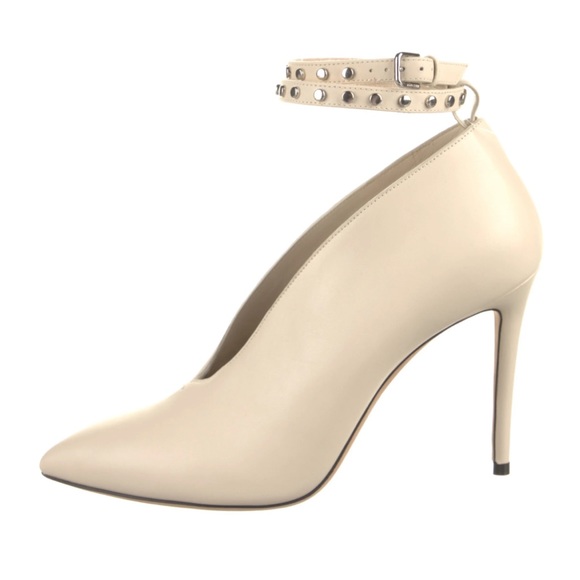 ❌SOLD❌Authentic Jimmy Choo Lark 65 Studded Leather pumps Size 36 - Picture 3 of 8